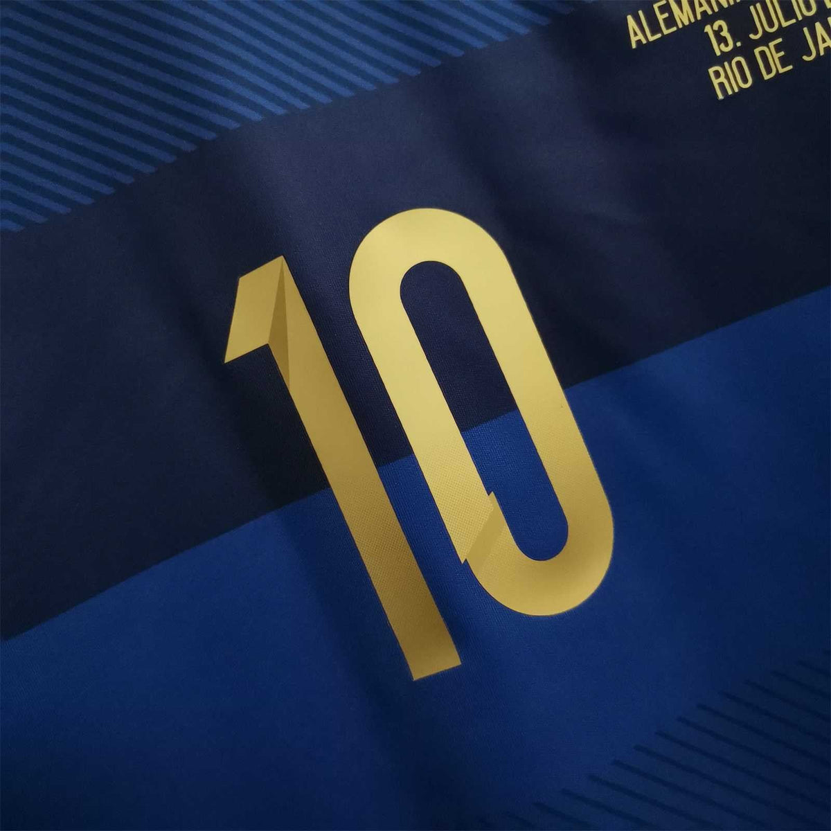 Messi Argentina Away Jersey World Cup Final 2014 — image 5