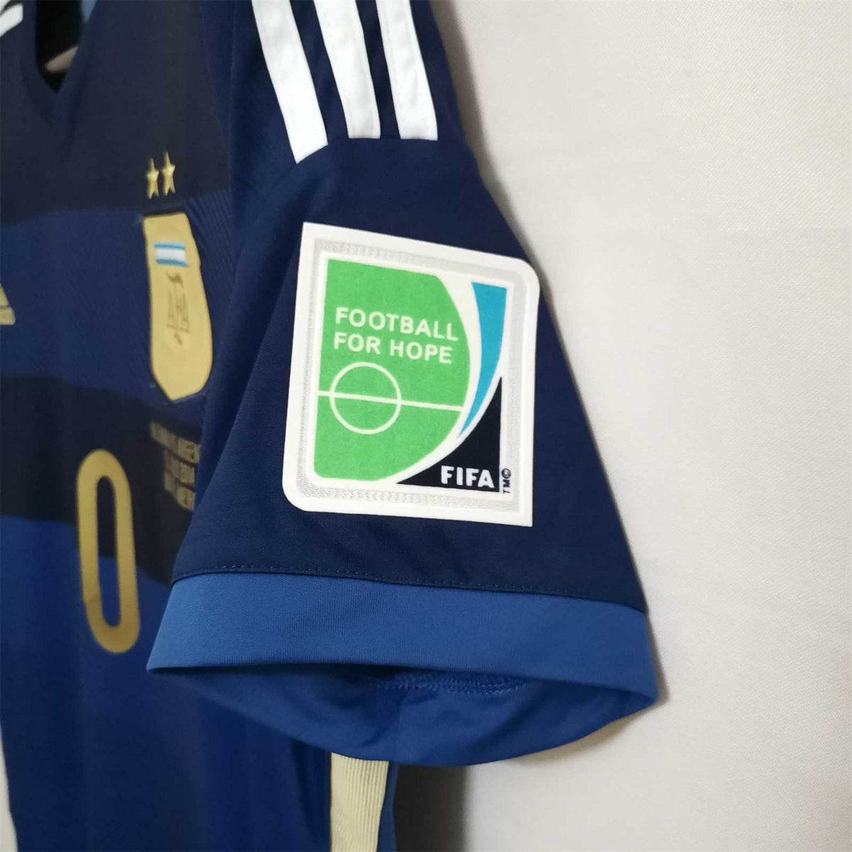 Messi Argentina Away Jersey World Cup Final 2014 — image 6