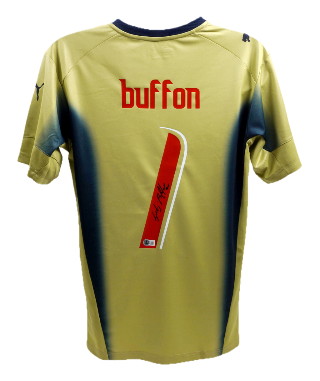 Gianluigi Buffon Signed Autographed Italy National Team Puma Authentic Jersey - Beckett COA