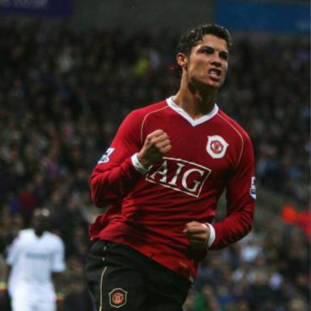 Man. United Home Premier League Long Sleeve Jersey 2006/07