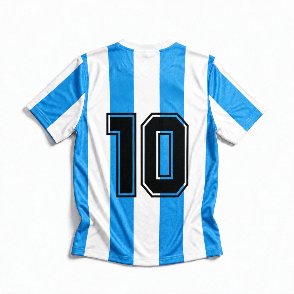 Maradona Argentina Home Jersey 1986 World Cup Victory — image 1