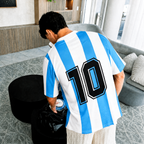 Maradona Argentina Home Jersey 1986 World Cup Victory — image 4