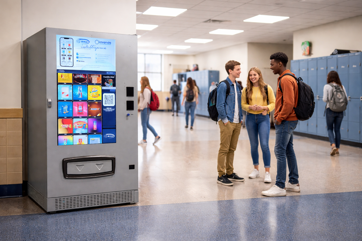 Seaga Envision IQ Combo Vending Machine