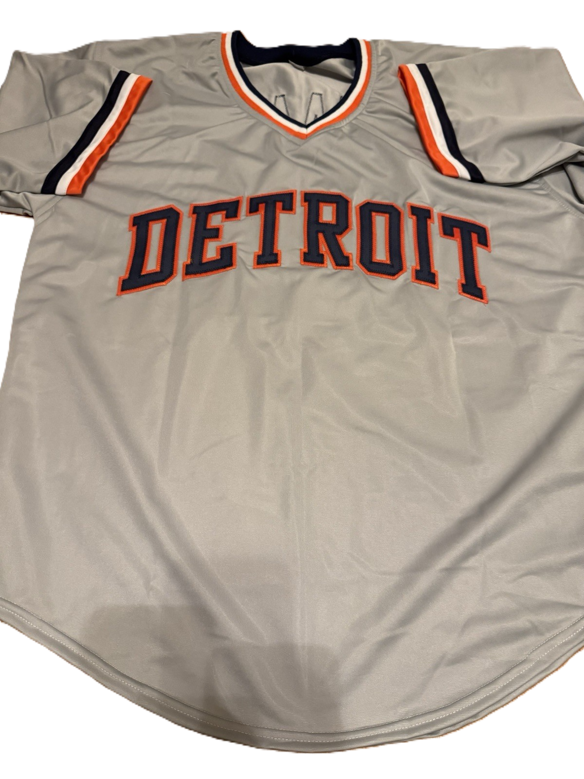 Darrell Evans Autographed Detroit Tigers Jersey (AWM)