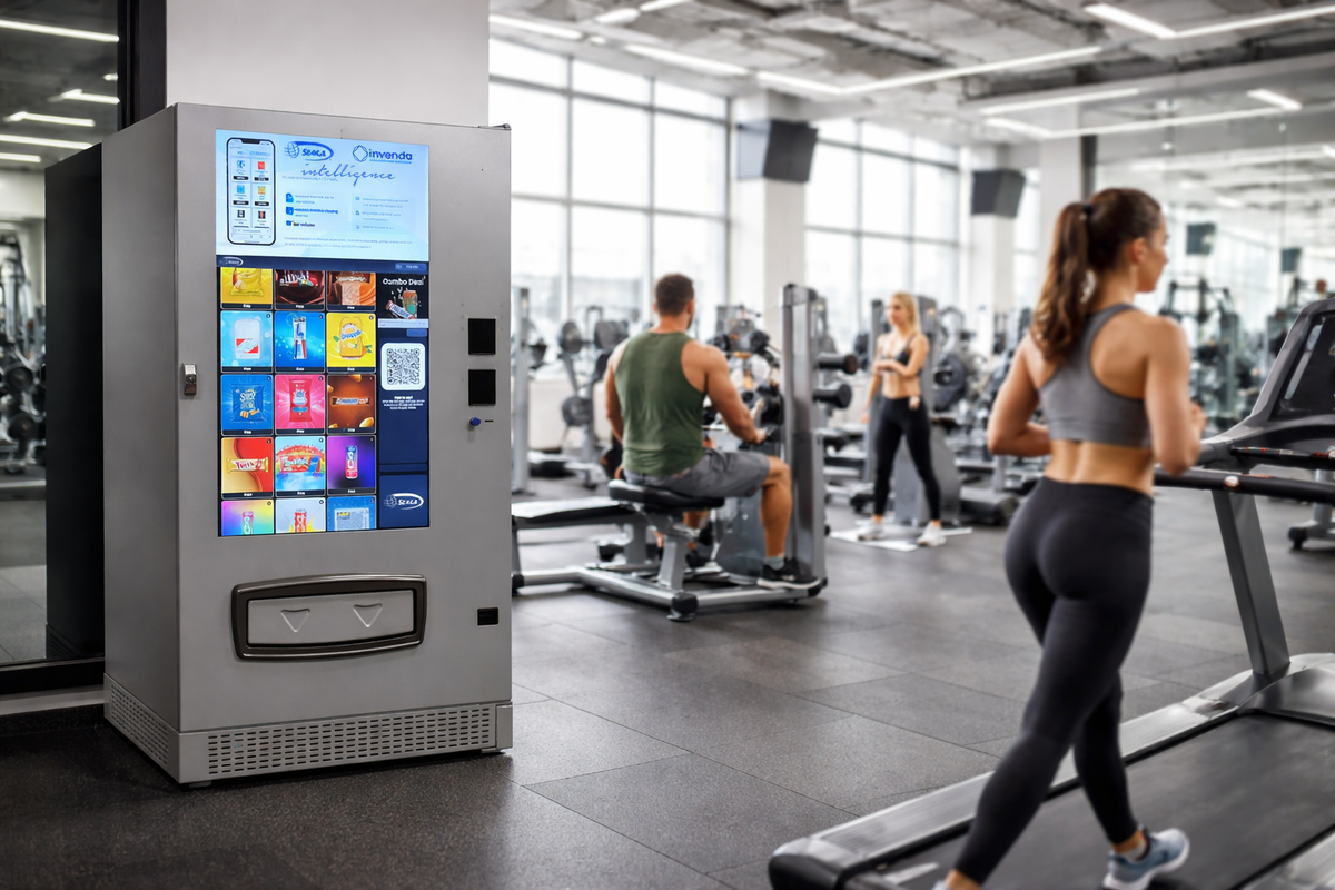 Seaga Envision IQ Combo Vending Machine