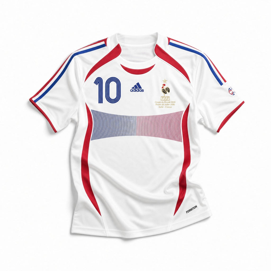 Zidane France Away Jersey 2006 World Cup Final — image 1