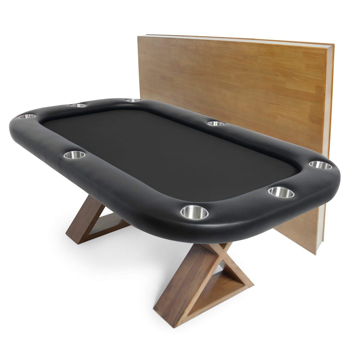 BBO Poker Tables Helmsley Poker Dining Table 8 Person