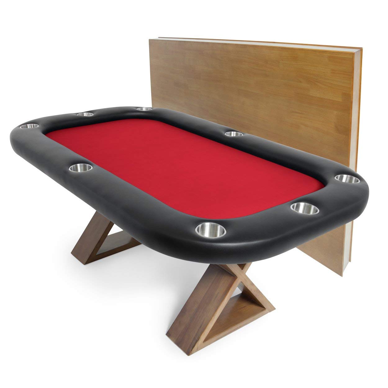 BBO Poker Tables Helmsley Poker Dining Table 8 Person