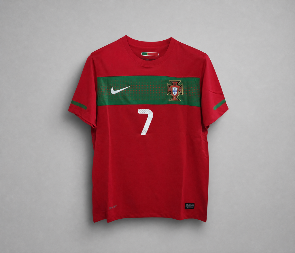Cristiano Ronaldo CR7 Portugal Home Jersey 2010 — image 2
