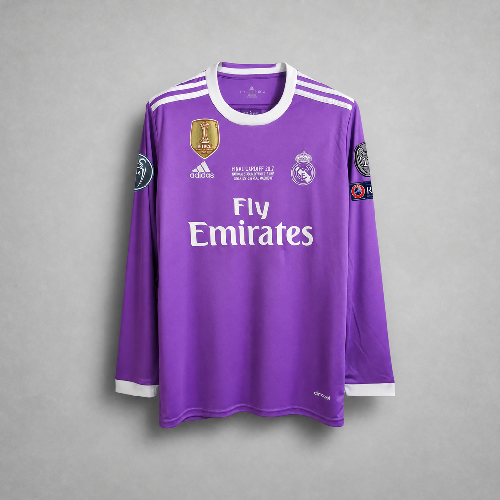Maglia Cristiano Ronaldo CR7 Real Madrid Away Long 2017