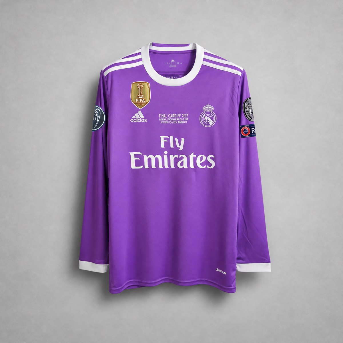 Maglia Cristiano Ronaldo CR7 Real Madrid Away Long 2017