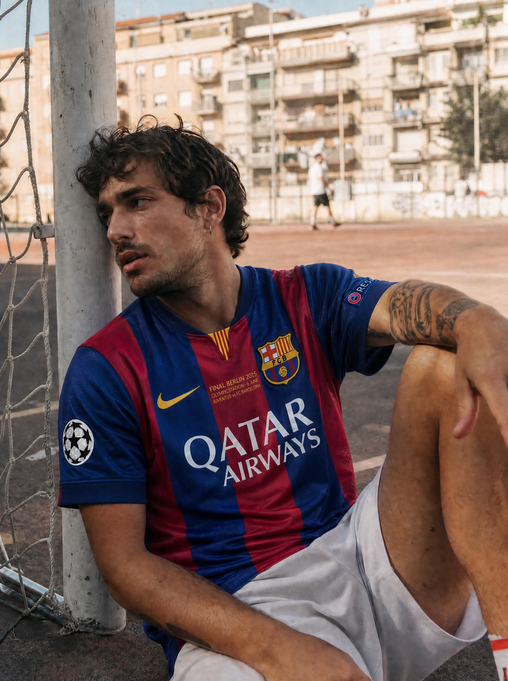 Messi Barcelona Home Jersey Final UCL 2014/15 — image 3