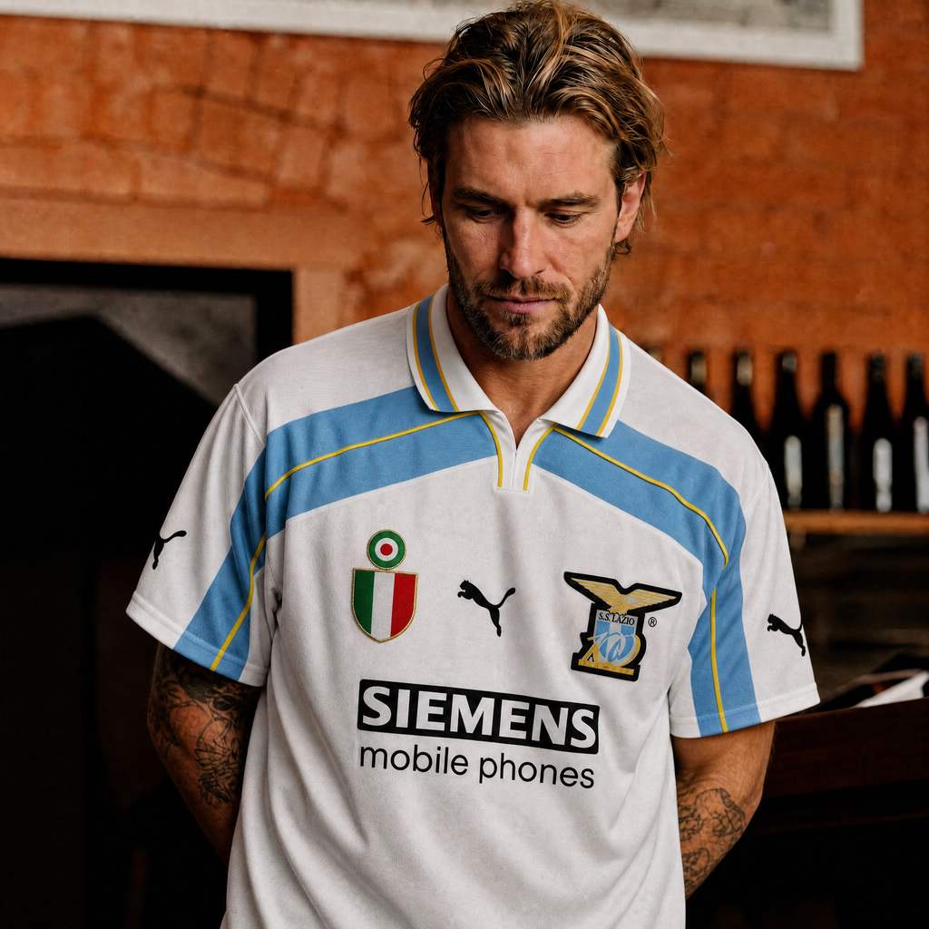 Lazio Jersey Away 2000/01 Centenary — image 3
