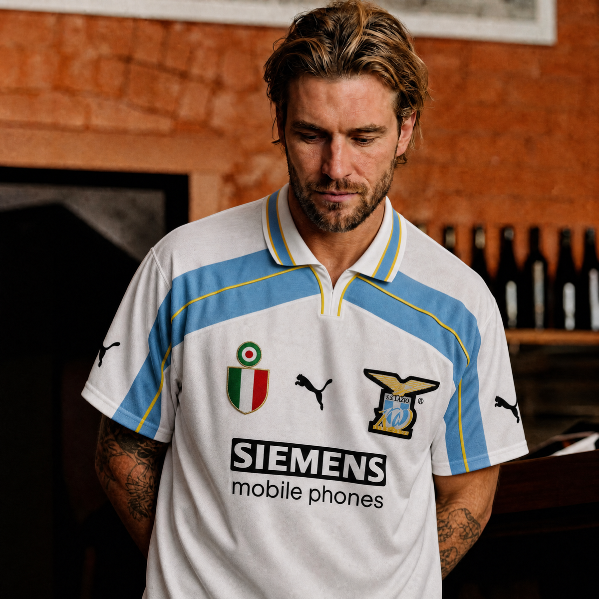 Lazio Jersey Away 2000/01 Centenary — image 3
