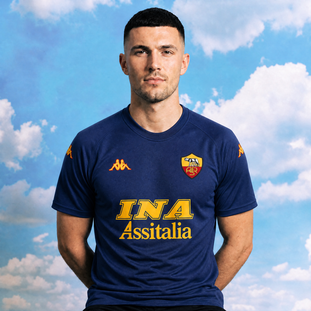 Roma Third Jersey 2000/01 — image 3