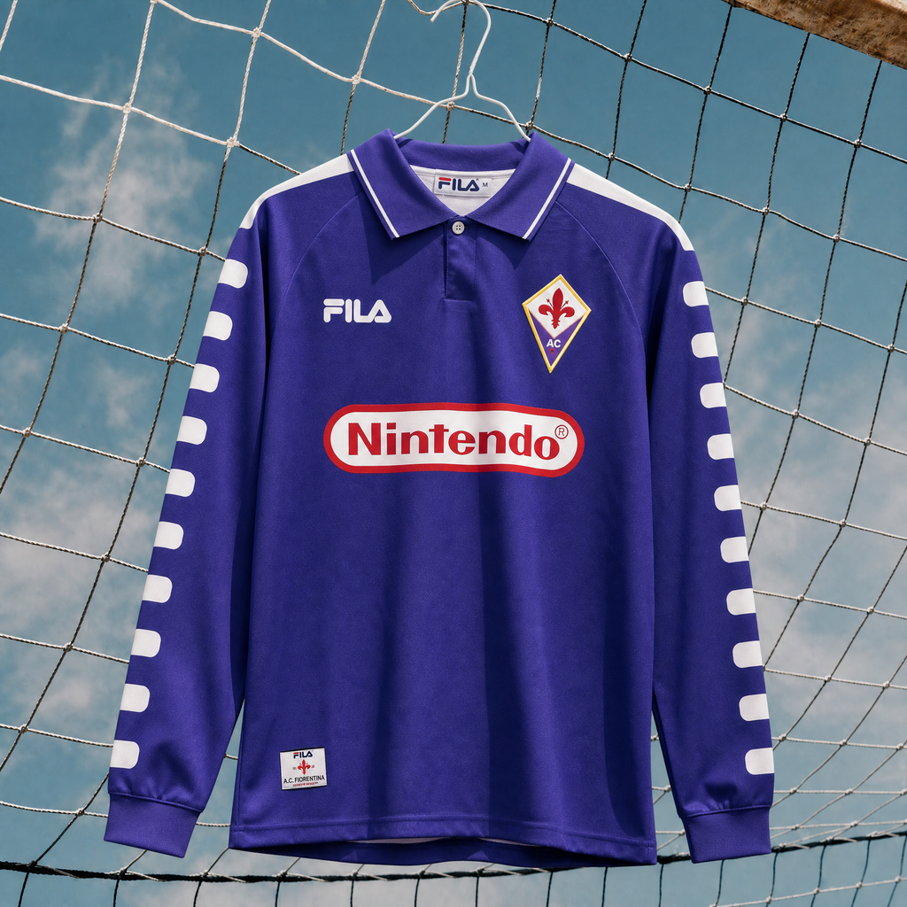 Maglia Batistuta Fiorentina Home Long 1998/99