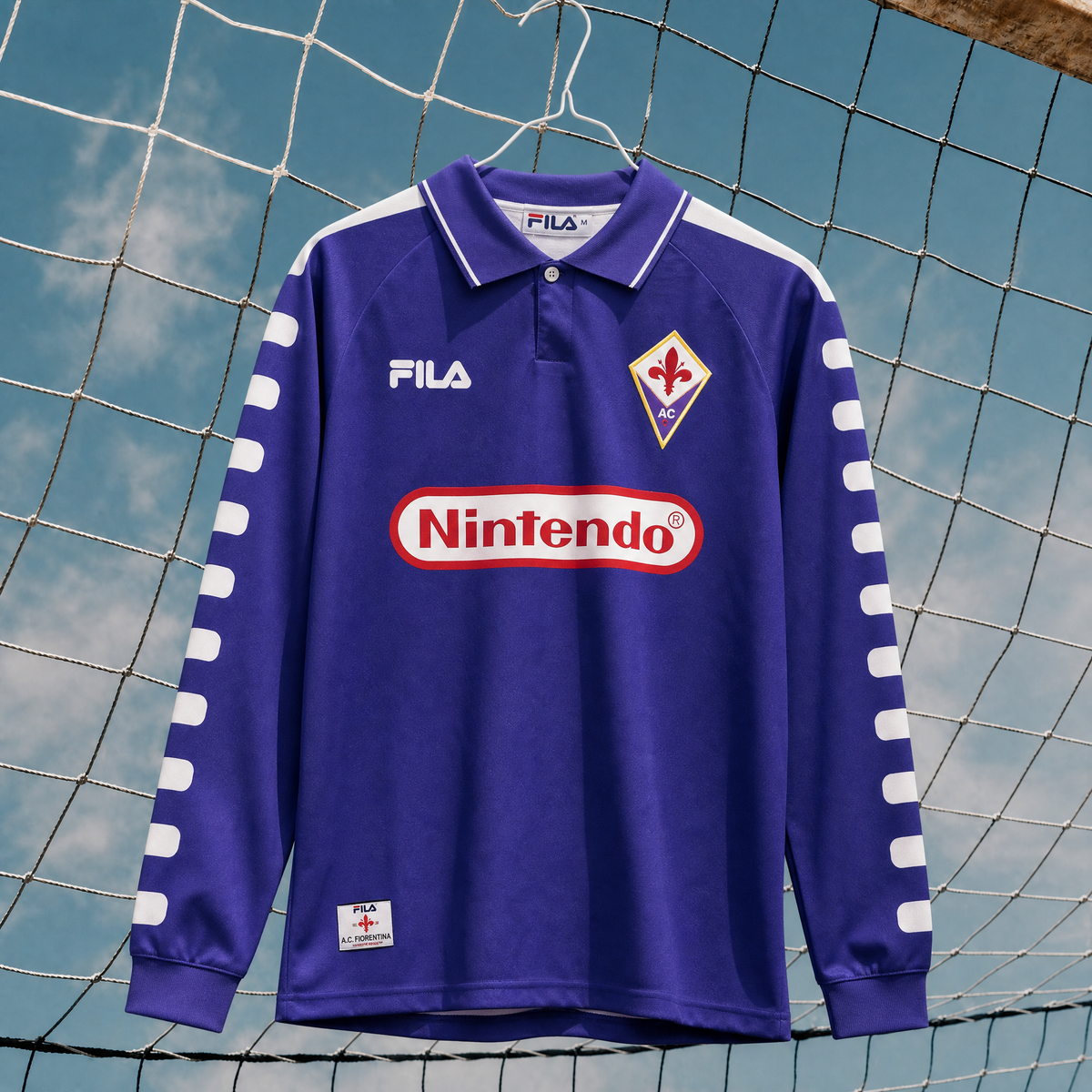 Maglia Batistuta Fiorentina Home Long 1998/99