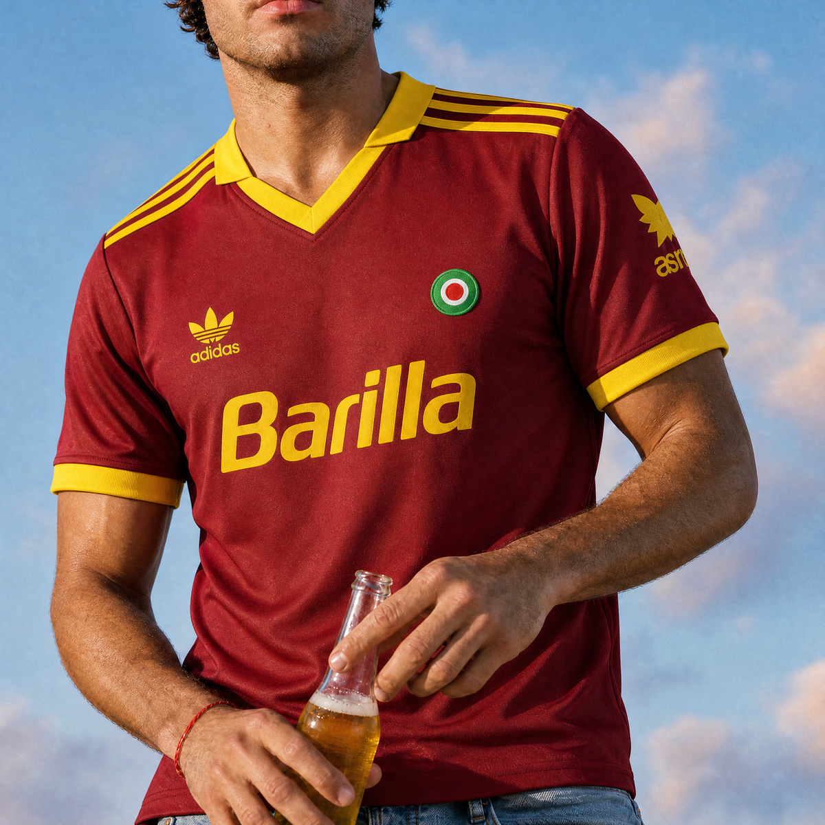Roma Home Jersey 1991/92 — image 3