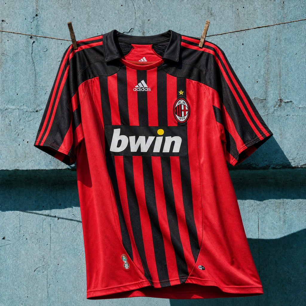 Kaká AC Milan Home Jersey 2007/08 — image 4