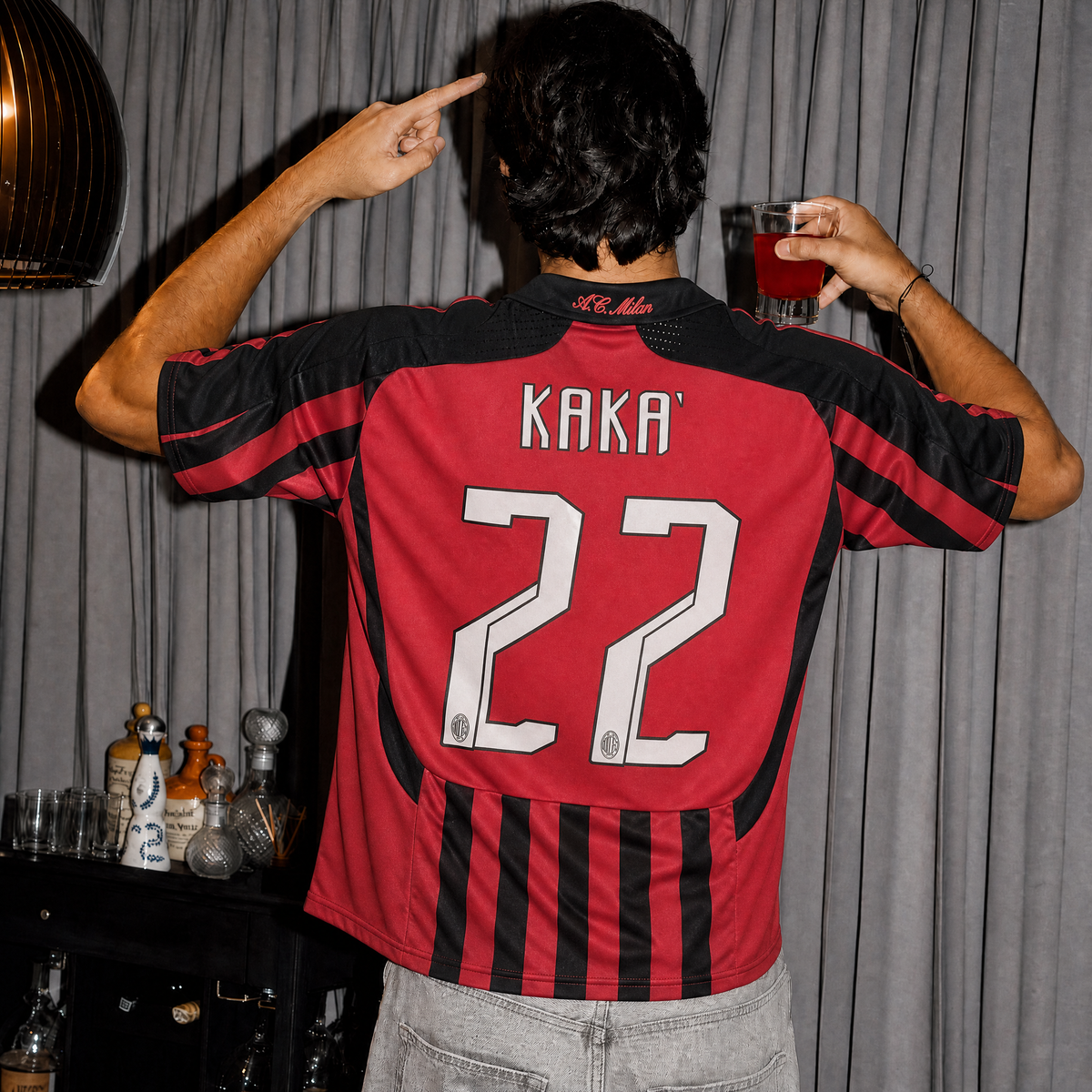 Kaká AC Milan Home Jersey 2007/08 — image 3