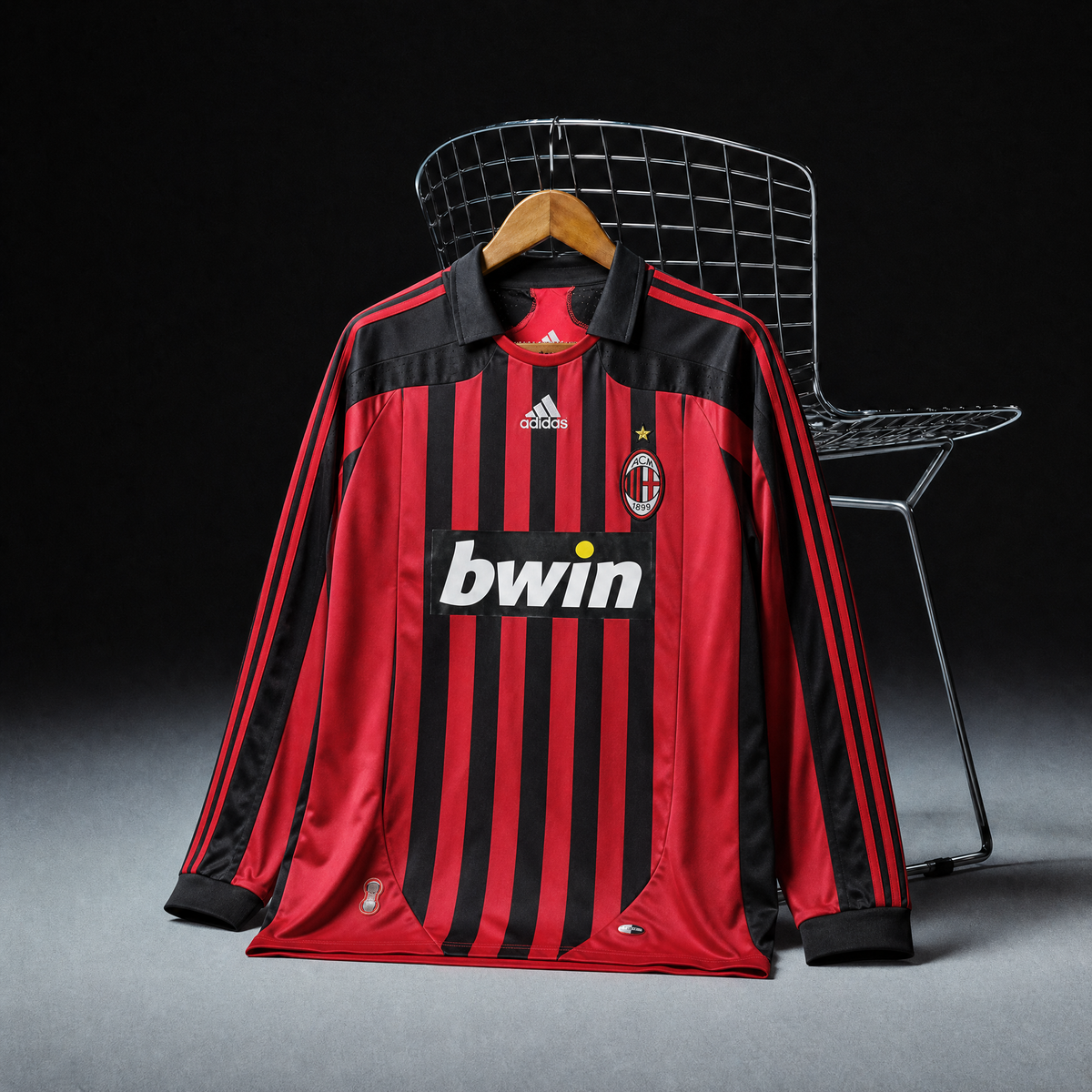 Kaká AC Milan Home Long Jersey 2007/08 — image 4