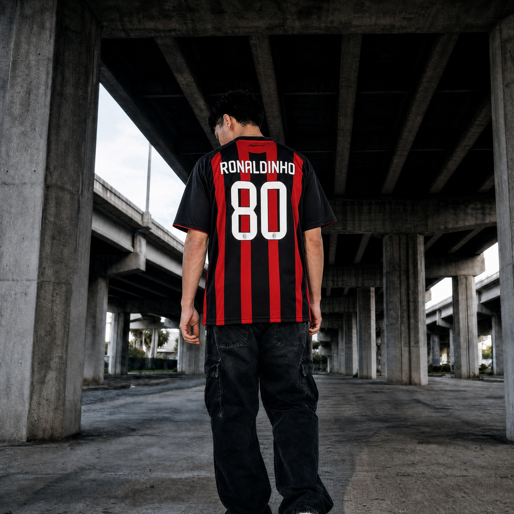 Ronaldinho Milan Home Jersey 2008/09 — image 3