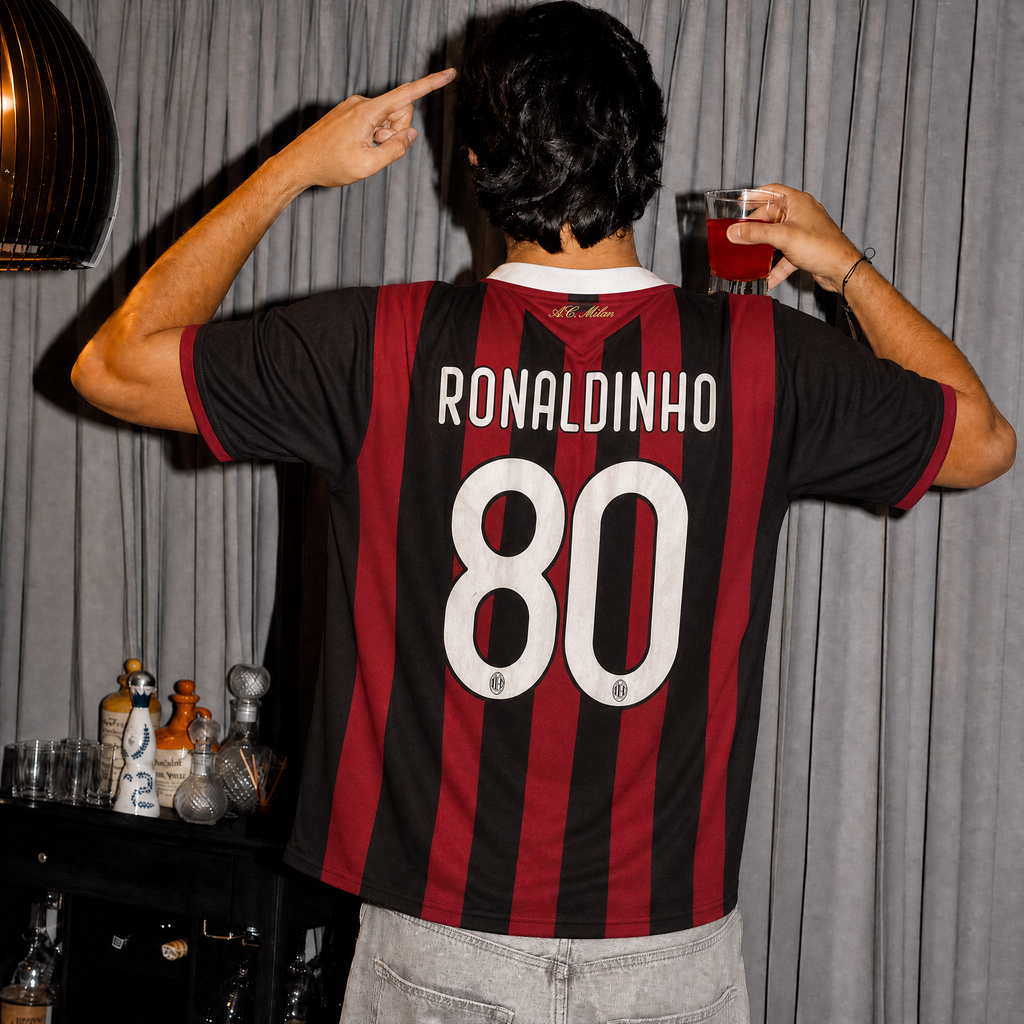 Ronaldinho Milan Home Jersey 2009/10 — image 3