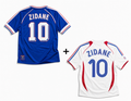 Maglia ZIDANE France Home 1998 + Maglia ZIDANE France Away 2006