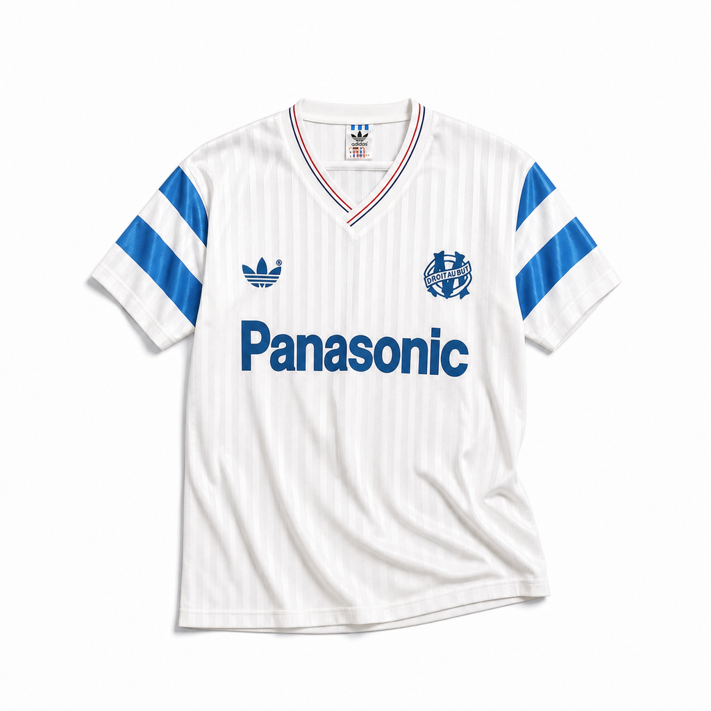 Cantona Olympique de Marseille Home Jersey 1990/91 — image 2