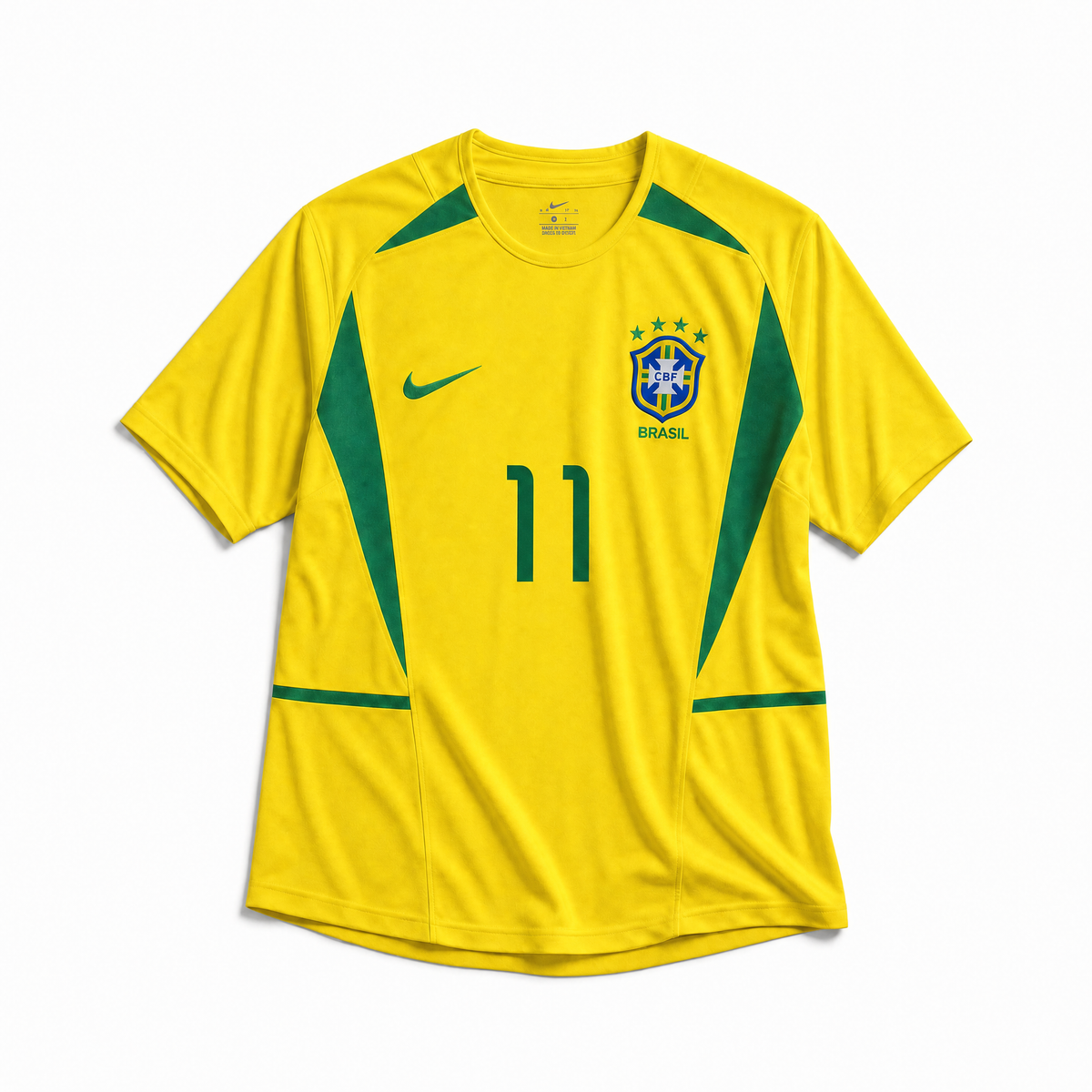 Ronaldinho Brazil Home Jersey 2002 — image 2