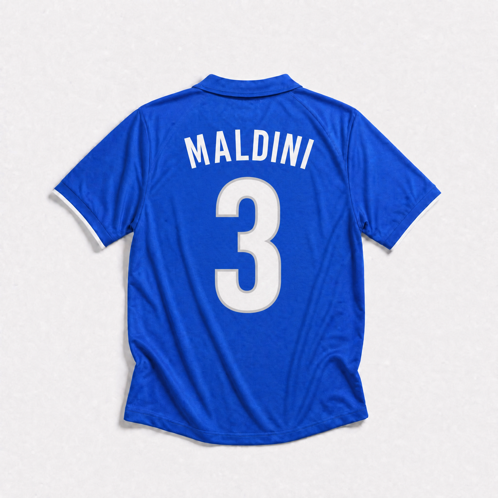 Maglia Maldini Italia Home 1999