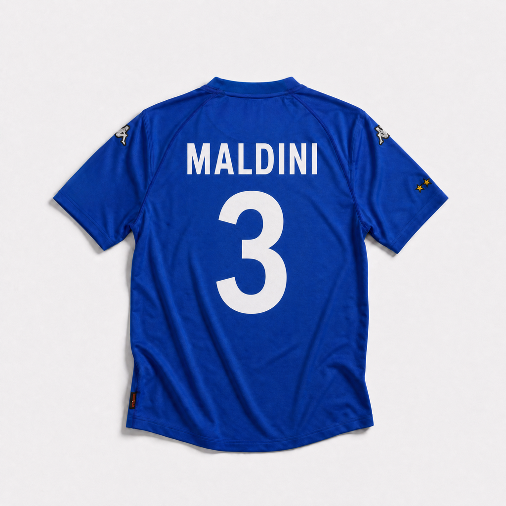 Maglia Maldini Italia Home 2000