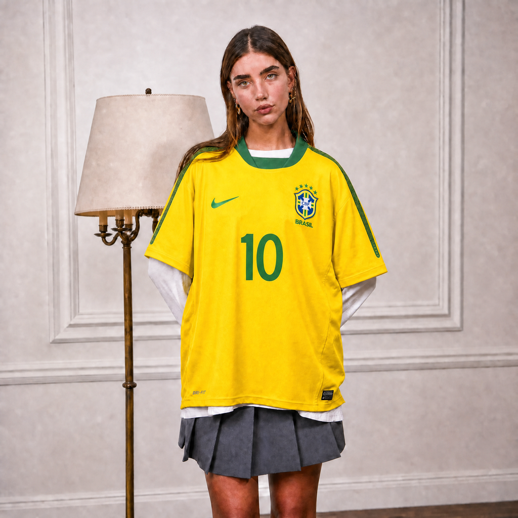 Neymar Brazil Home Jersey 2010 — image 3