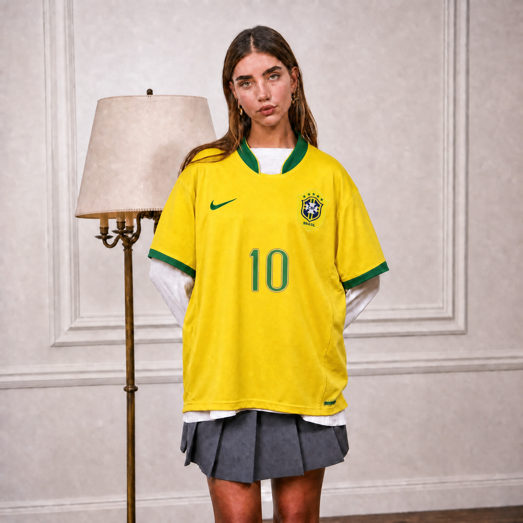 Ronaldinho Brazil Home Jersey 2006 — image 3