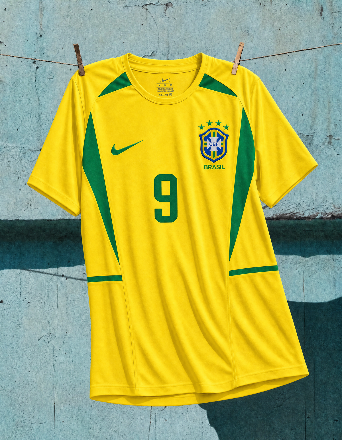 Ronaldo R9 Brazil Home 2002 Jersey — image 4