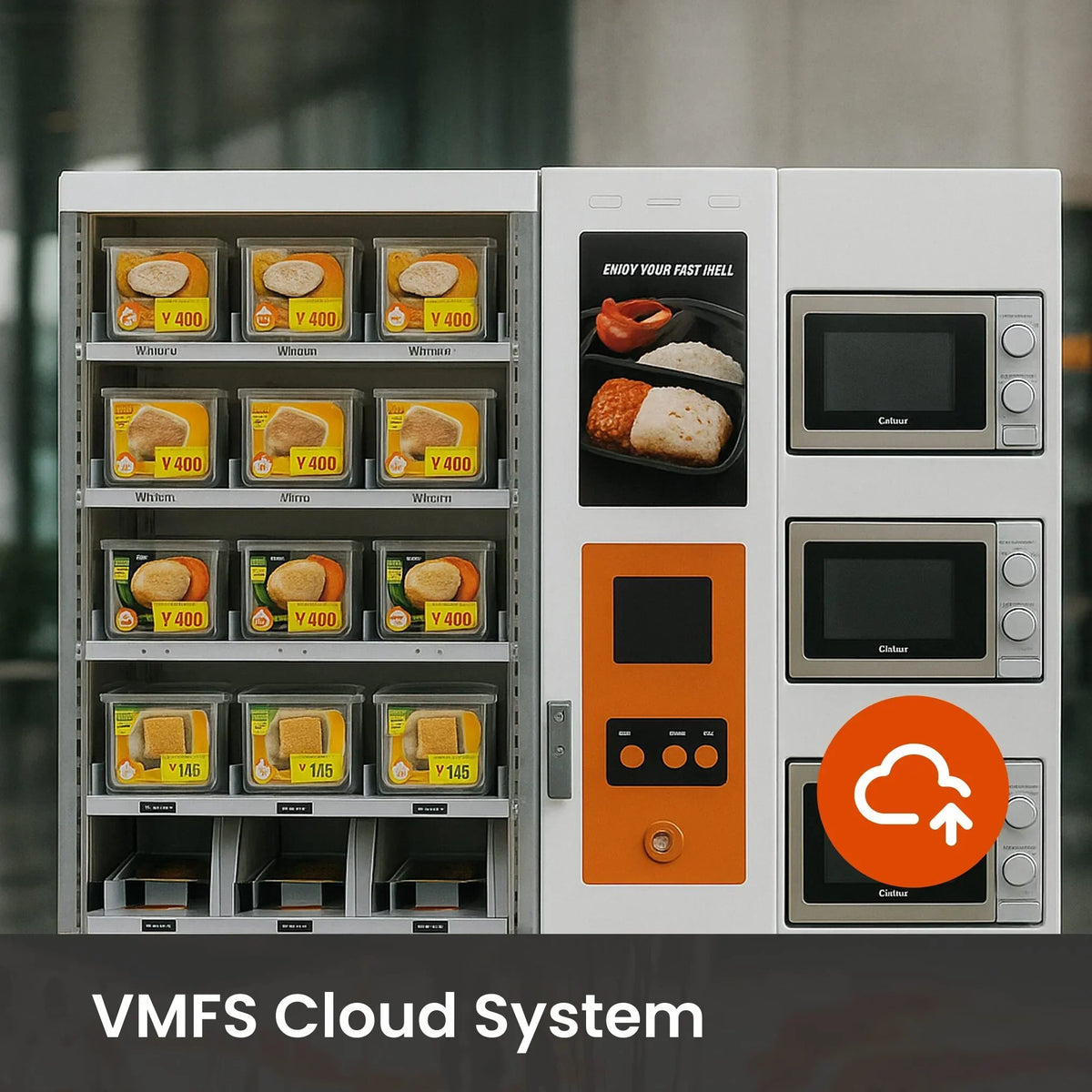 Hot Foods Vending Machine