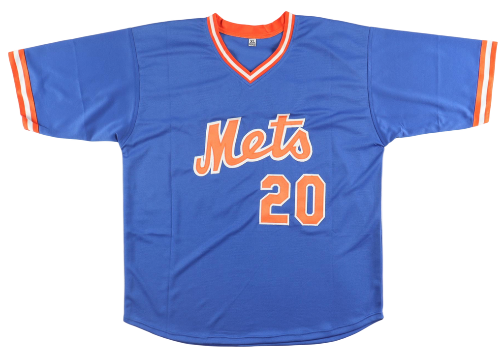 Howard Johnson Mets HOF Autographed Signed Custom Jersey