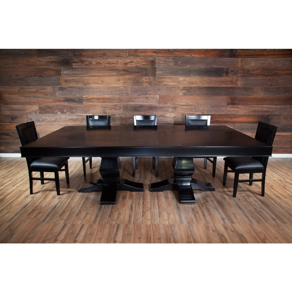 BBO Poker Tables Lumen HD LED Black Poker Table 10 Person