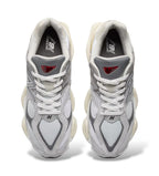 New Balance 9060 grey leather trainers
