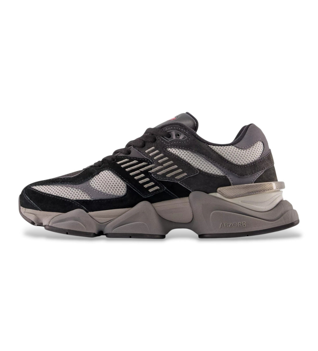 New Balance 9060 black leather trainers