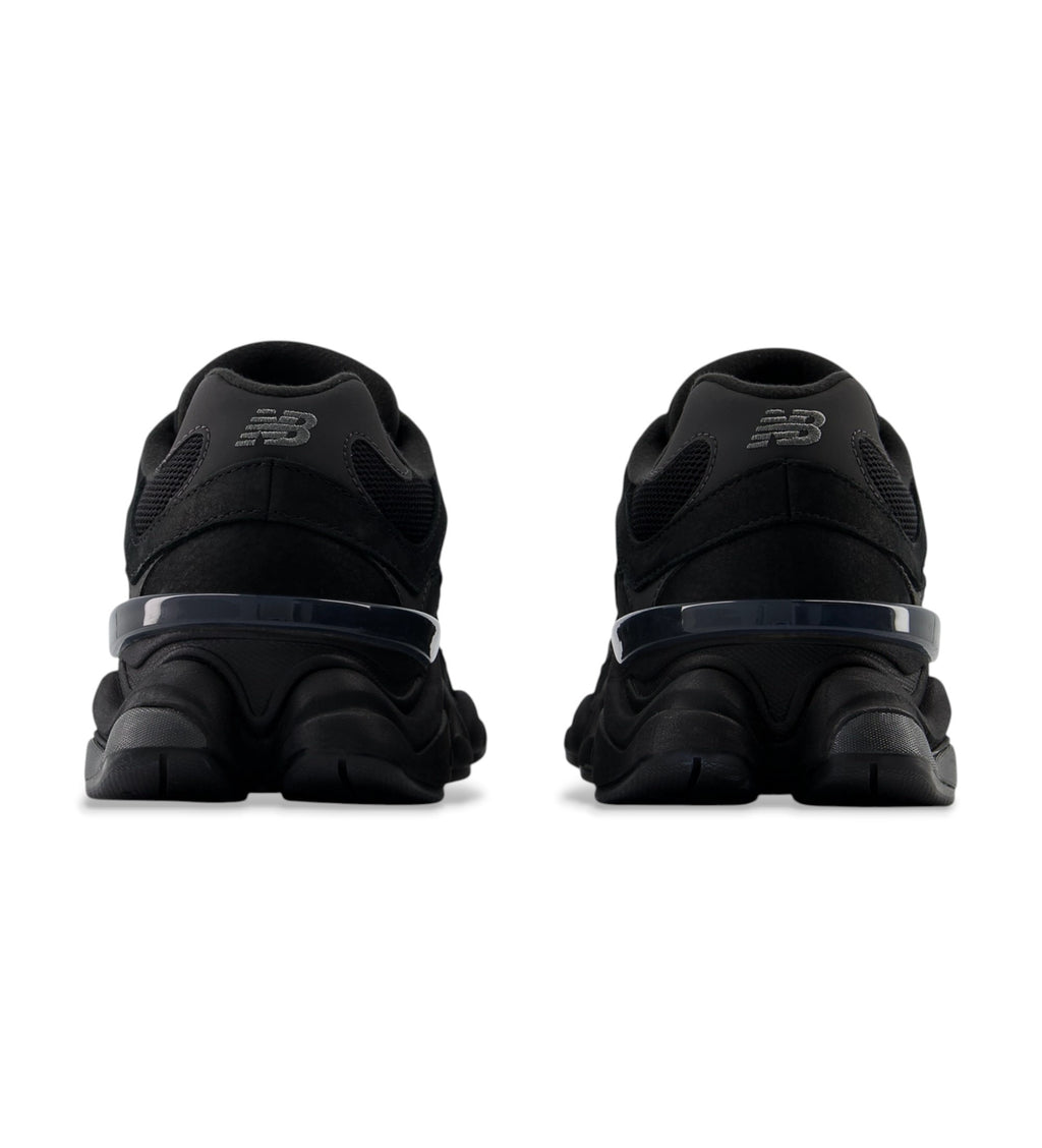New Balance 9060 black leather trainers