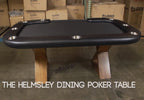 BBO Poker Tables Helmsley Poker Dining Table 8 Person