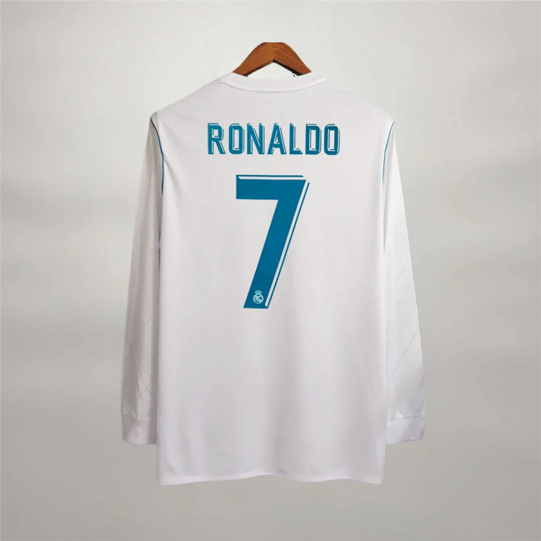 Maglia Cristiano Ronaldo CR7 Real Madrid Long Home 2018