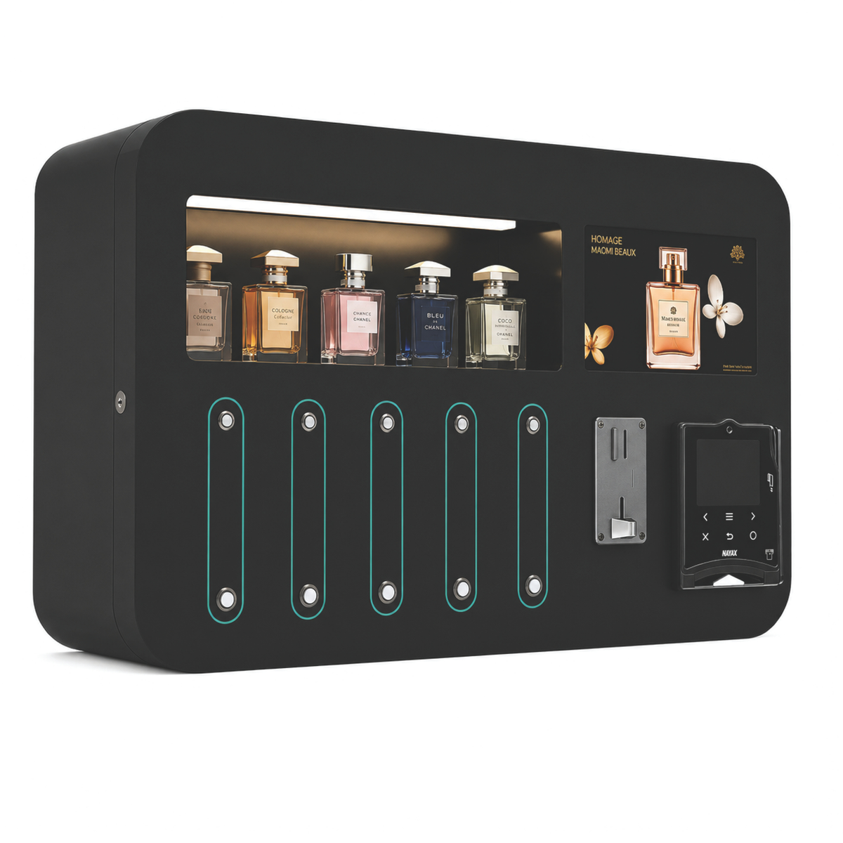 Smart Touch Screen Perfume Vending Machine